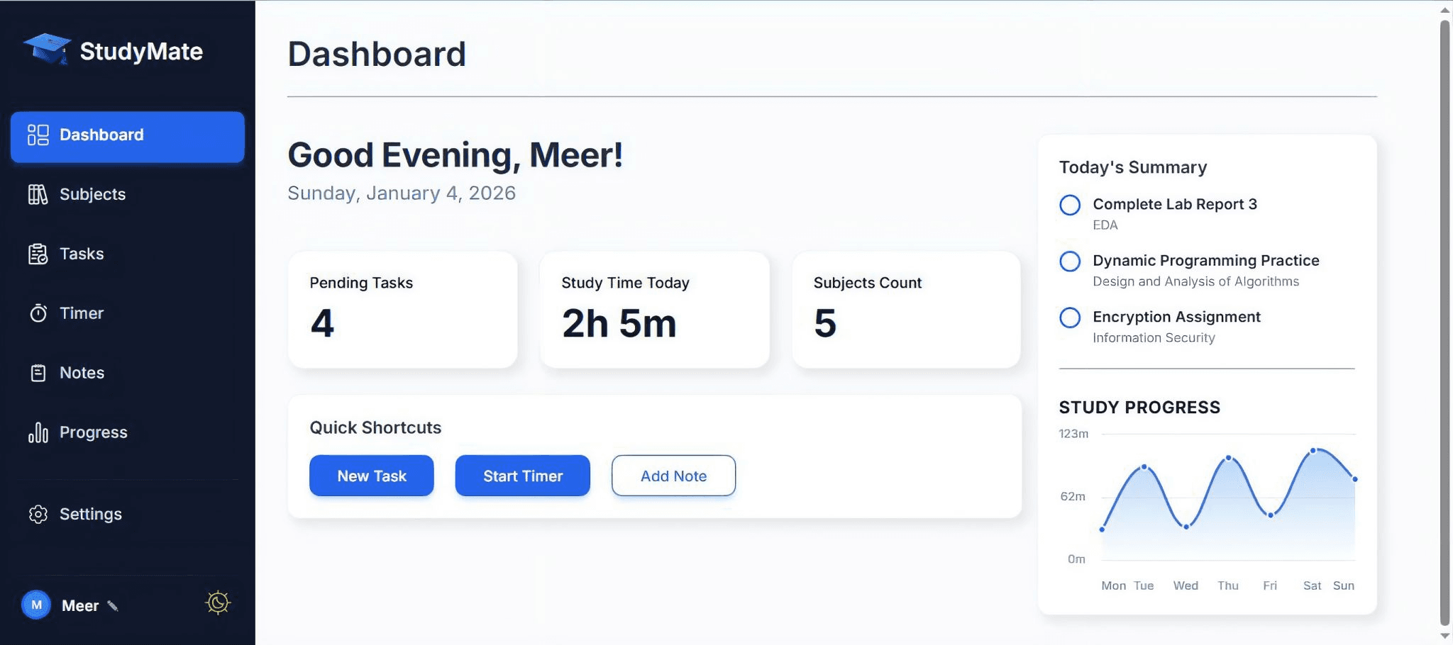 StudyMate App